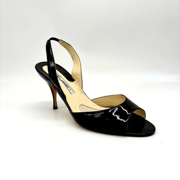 Brian Atwood Slingback Peep Toe - Picture 1 of 7